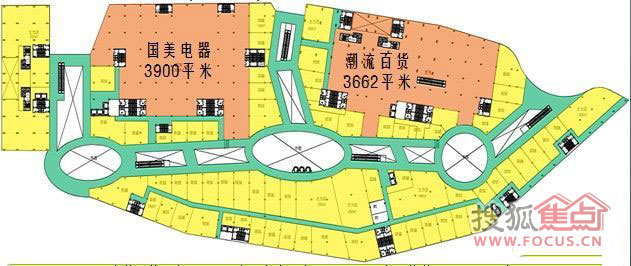 洛阳升龙广场c区商业商铺分割示意图曝光(图)