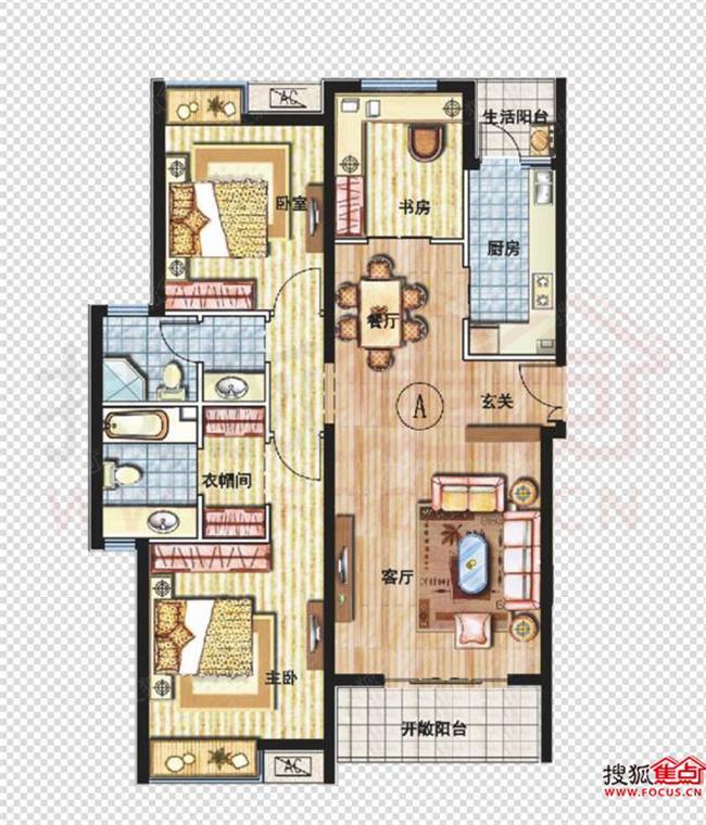 [滨湖湾] 住在自己心中的104.72—129.46㎡美宅里