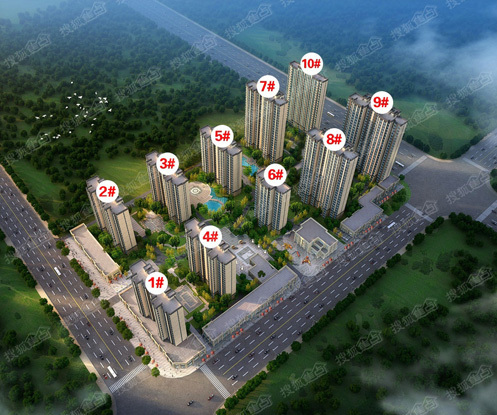 衡水泰华·奥体花园效果图