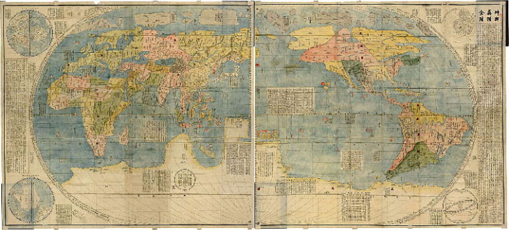 强汉盛唐富宋刚明 图片:明朝地图