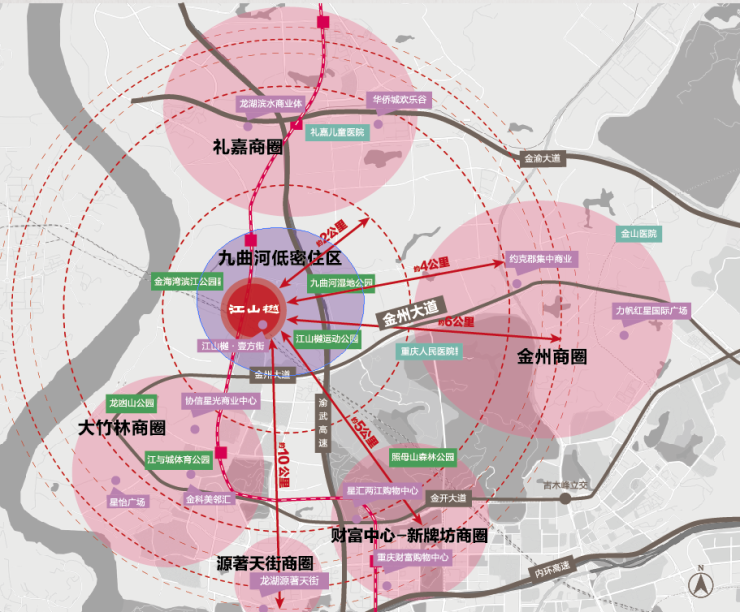 重庆北区现投资利器,看江山樾商业如何成为九曲河