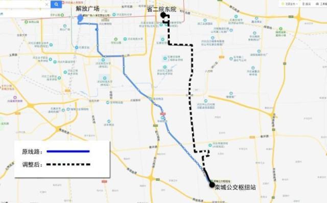方便栾城居市或换乘地铁,依据栾城区域公交线网和石栾路公交