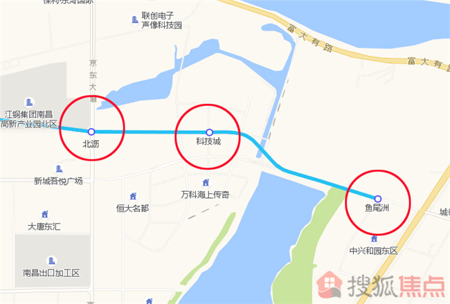 地铁4号线施工 鱼尾洲公园开建!南昌这个区域发展势不可挡