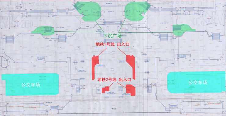 兰州西客站北广场方案公示:内设地铁换乘,公交枢纽站