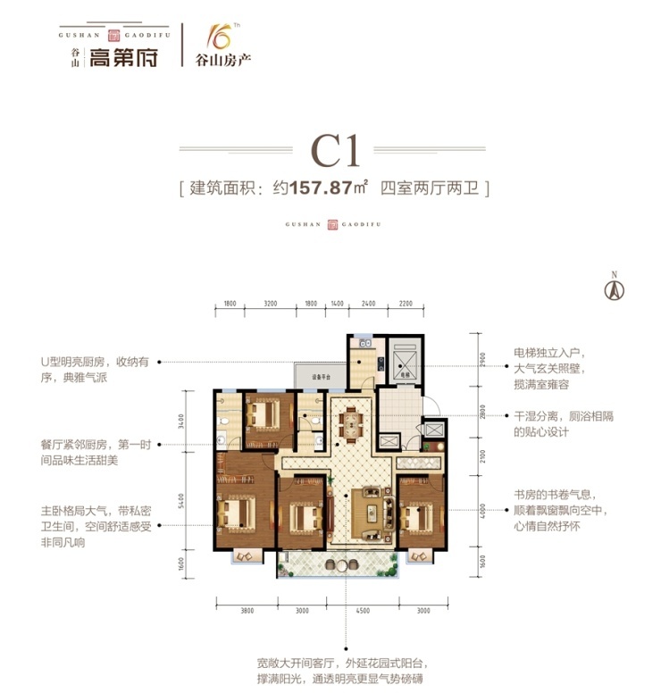 城市向北城市新贵看谷山高第府如何占领城市价值高地