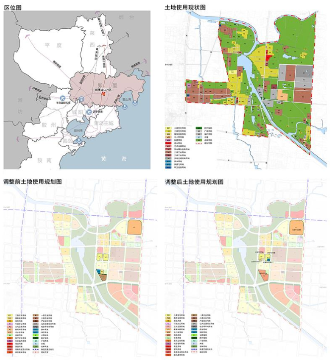 即墨四大片区规划重新调整看看跟以往有哪些不同