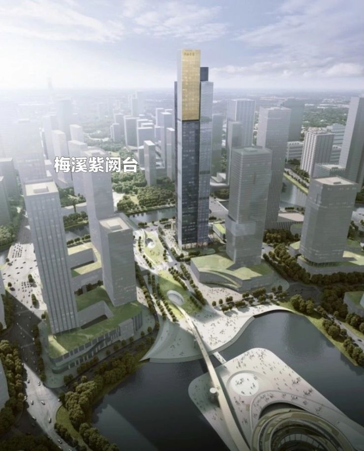 正荣梅溪紫阙台重磅下证梅溪湖压轴9970cbd里的湖景