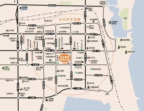 日照市北商住区规划图 日照市北商住区规划图