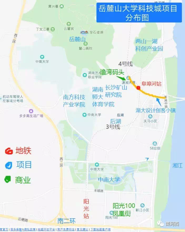 终于等到你岳麓山国家大学科技城核心区规划项目全览