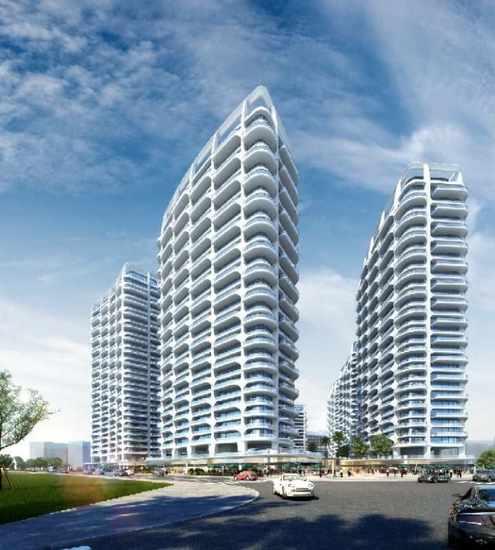 洱海福门位于大理市海东新城中心城区,北侧为蔚文街,东西侧为商业