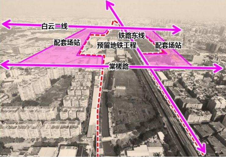 白云棠溪站最新进展将建6地铁四站场具体位置已公布