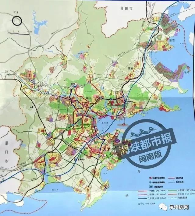 09公里,设车站28座 与1,2,3,4号线以及厦漳泉城际轨道r1线衔接换乘