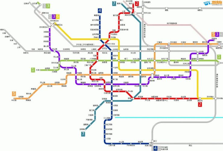 苏州地铁6,7,8号线及s1线获国家发改委批复!2024
