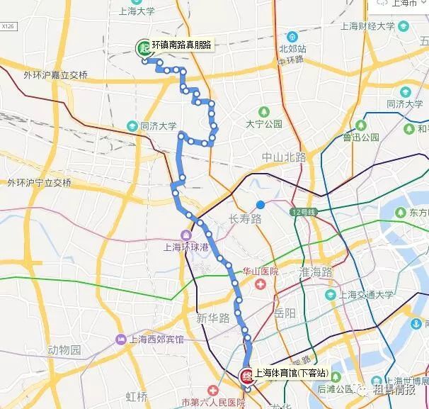 726路公交车线路图