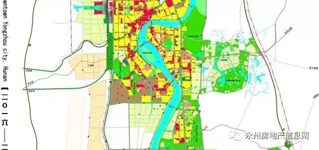 快看!永州市中心城区近期建设规划公示 蓝图初步描绘