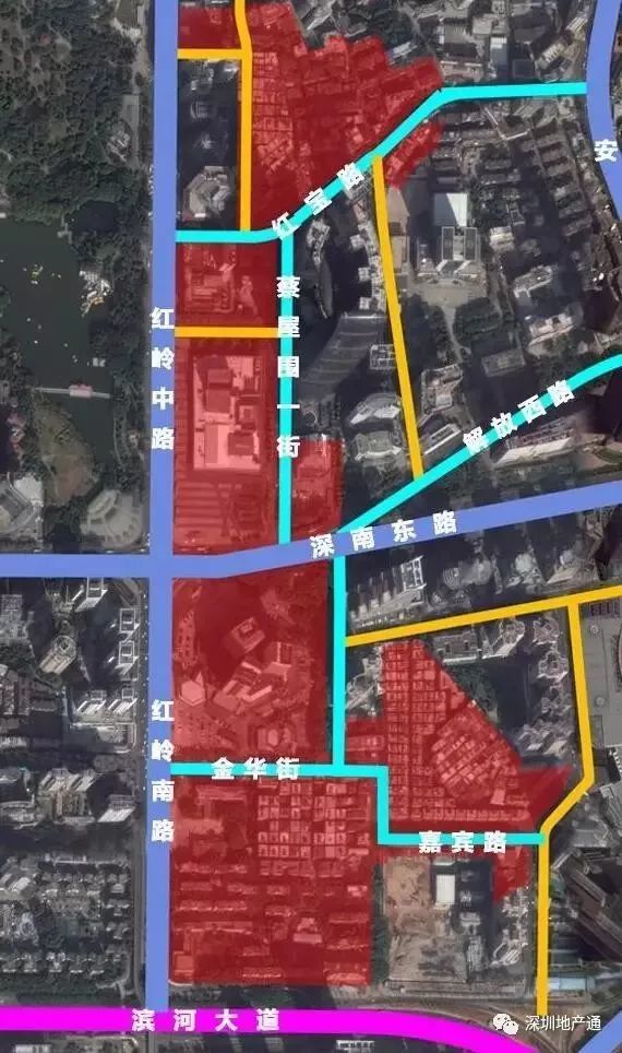 深圳最新12个超级旧改规划图流出:华富村,南头关,沙尾.