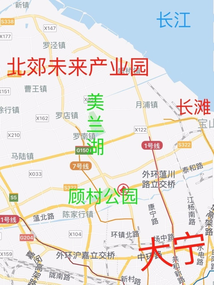 8月28日(今天)下午,上海北郊未来产业园(宝山罗泾)2幅纯住宅地块通过