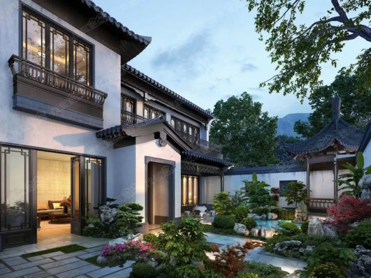 杭州桃李春风别墅,杭州十里风荷,绿城桃春风别墅_大山谷图库