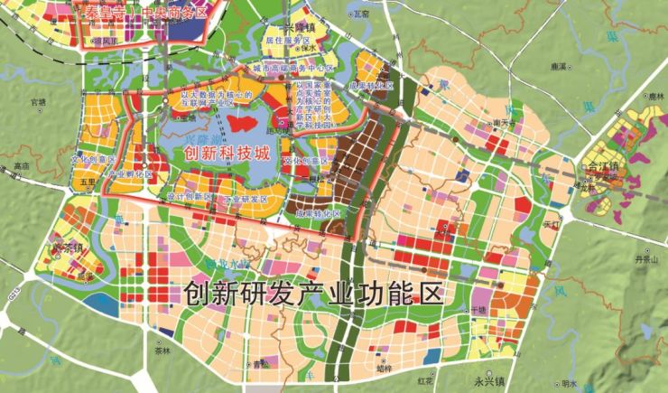 兴隆湖-科学城规划