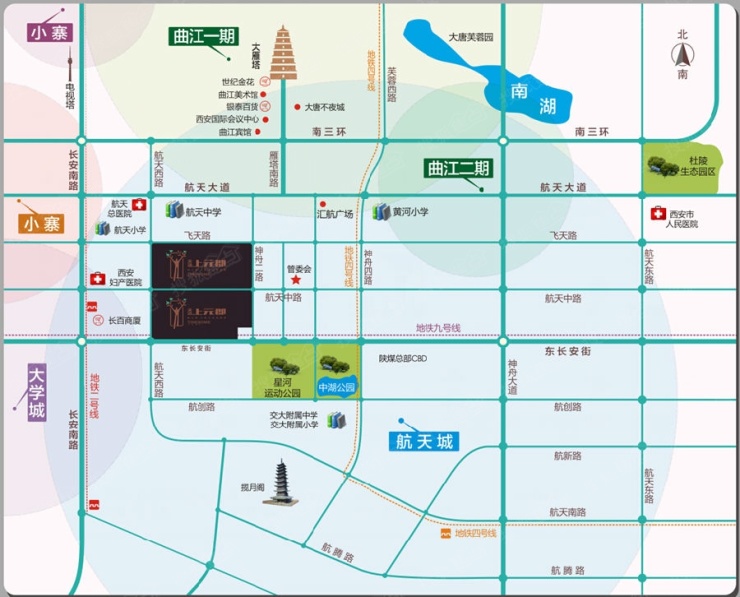 价格和发展才是王道航天城双地铁楼盘天浩上元郡区位分析