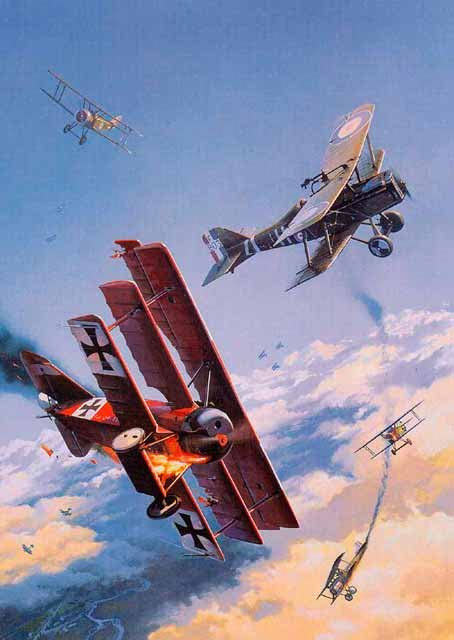 图片:航空史第三缉:红男爵和他的飞行队