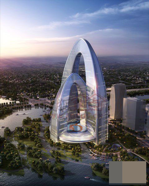 "通州彩虹之门"地标性建筑设计方案通过评审1楼发表于 2012-02-21 14