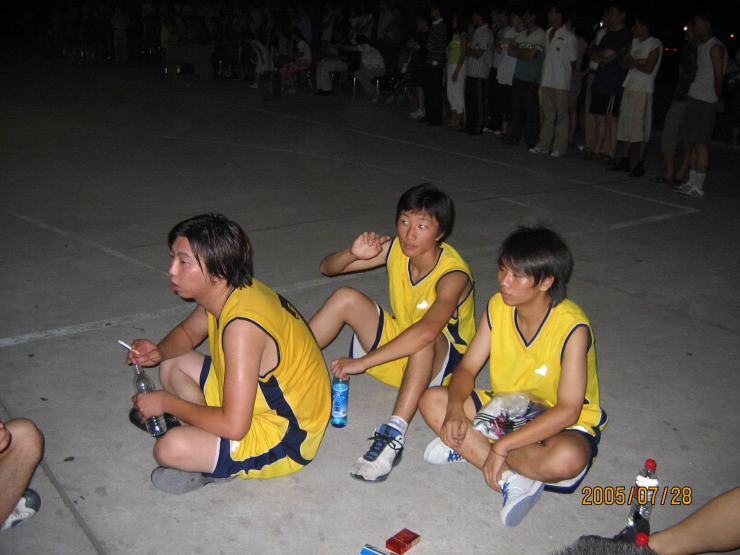 图片:2005年城南嘉园篮球比赛!