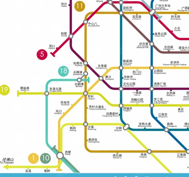 广州地铁线路未来规划