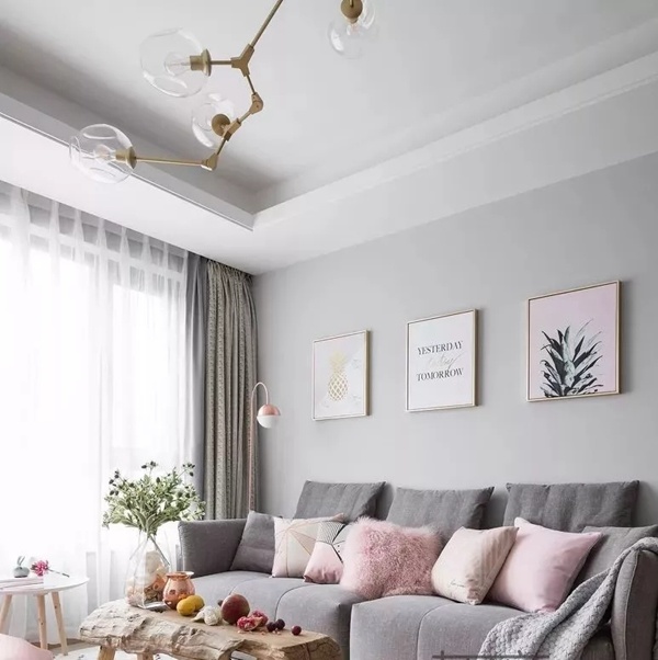 [绵阳中恒尚美家装饰]装饰沙发背景墙挂画，不同风格选择不同样式！