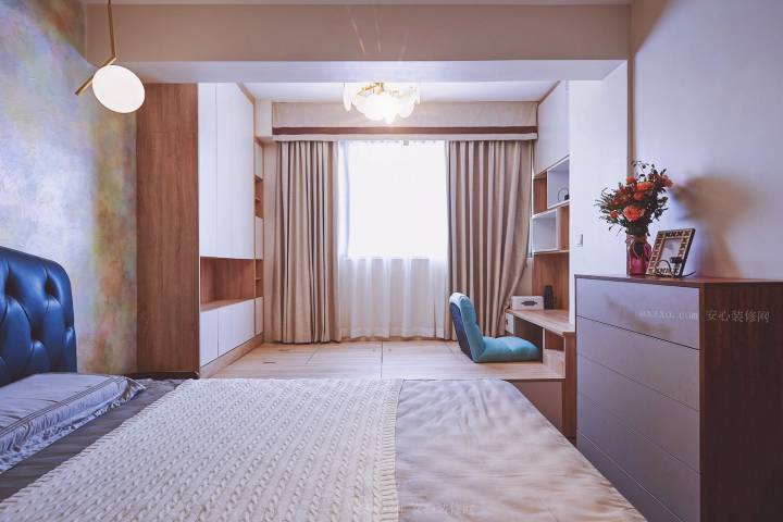 小户型卧室装修的四技巧,让空间更大化!