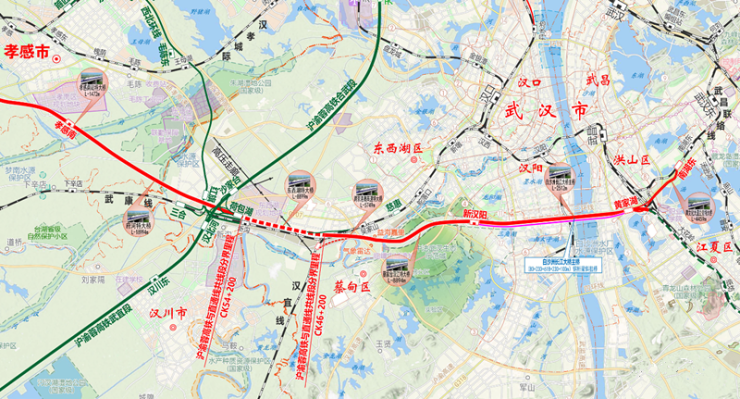 最新進展武漢西武高鐵環評首次公示線路同步曝光