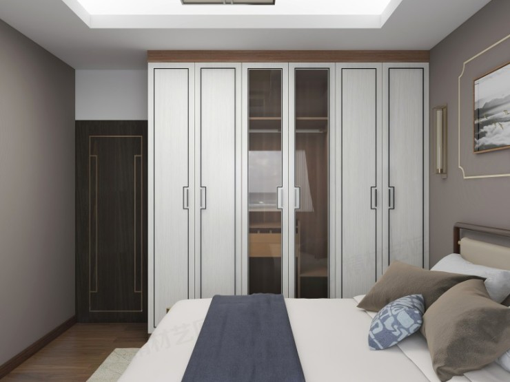 定制板材十大品牌精材艺匠新中式定制衣柜展现不一样的中国美