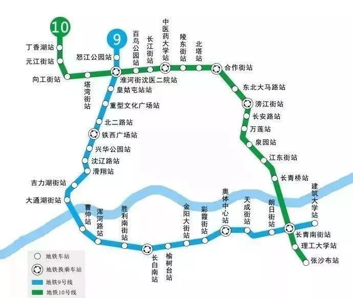 跟着地铁走沈阳地铁9号线沿线好房