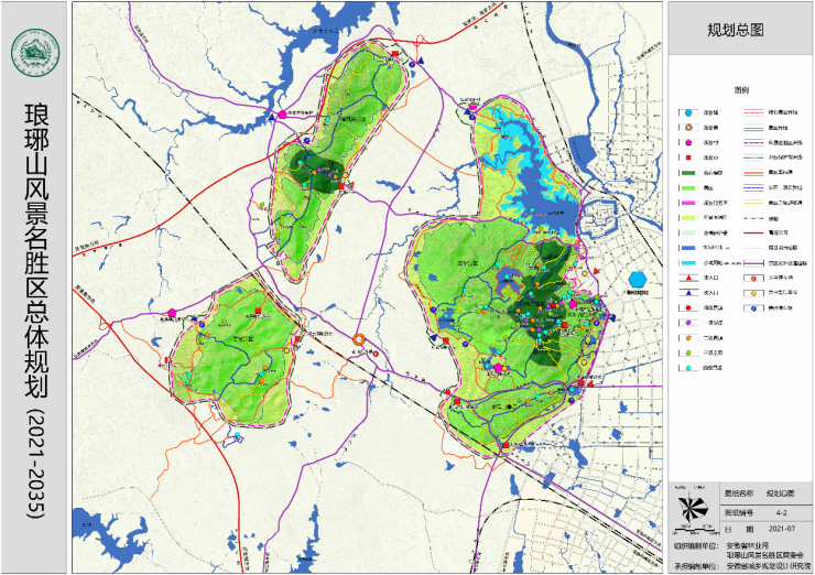 速来围观滁州这个风景区总体规划公示出炉