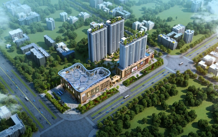 蓝城国际广场项目在售现房拎包入住单价6500元平米起