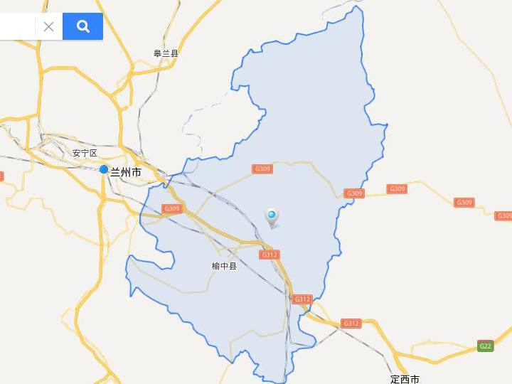 榆中县地图乡镇图片