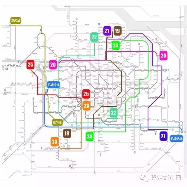 嘉定区地铁规划图片