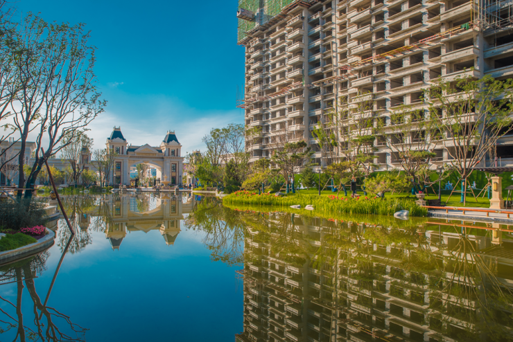 银川恒大珺睿府大美自然艺术定制湖居生活家