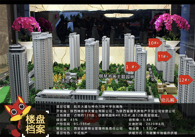 航天新区刚改纯新盘陕建翠园锦绣全面测评