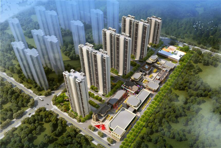 花山新增1176套住宅花城家园d1地块项目规划方案批前公示