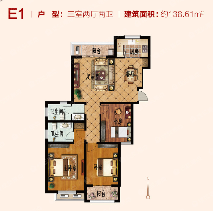 华硕天韵三种户型下的花样多彩生活