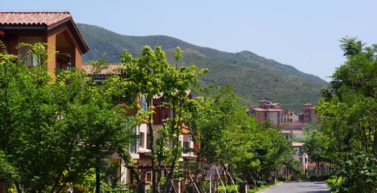 八达岭孔雀城小区实拍