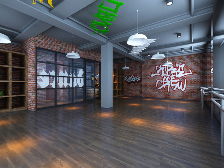 街舞工作室领界设计出品