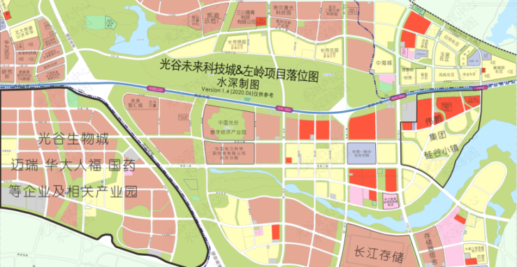 权威!长江日报披露光谷未来城副中心核心左岭规划!