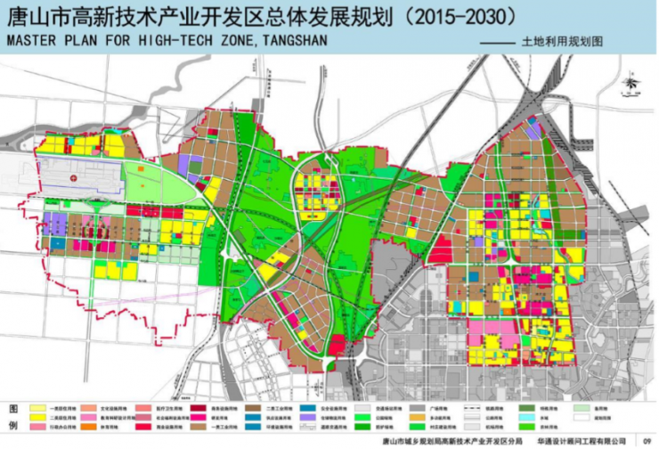 唐山高新区地图图片
