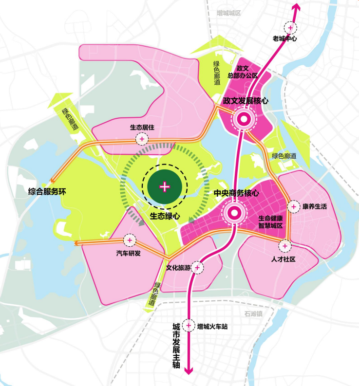 荔湖新城规划重磅发布增城中心城市空间综合价值再升级