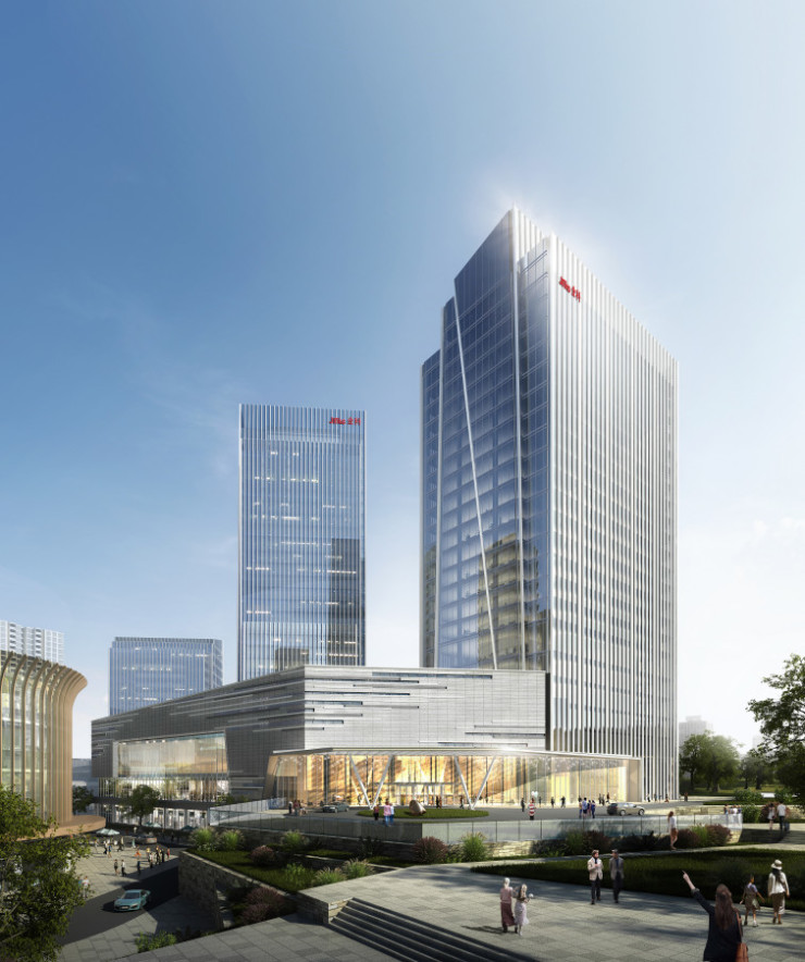 (金科集团总部大楼效果图)金科股份高级副总裁,重庆区域公司董事长,总