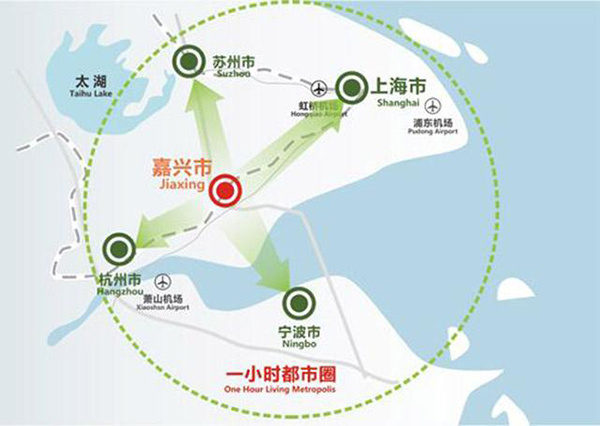 来,嘉兴融入上海大都市圈的步伐正在加快.
