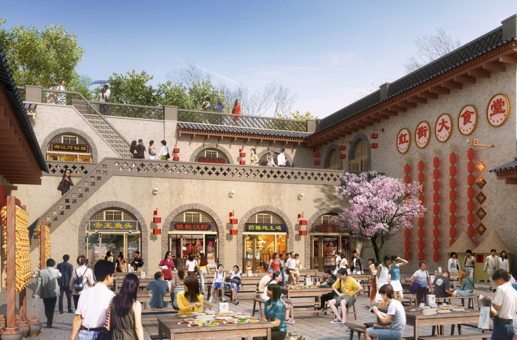 在延安红街来一次舌尖上的长征