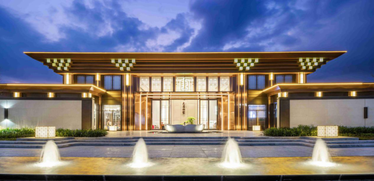 国韵大唐五法精构世家风华筑就东方府第大宅